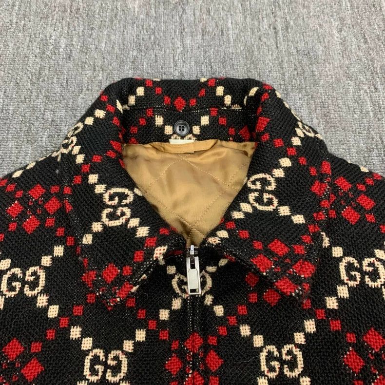 Gucci Gucci All-Over Print Cotton Jacket-yf Size US L / EU 52-54 / 3 - 3 Thumbnail