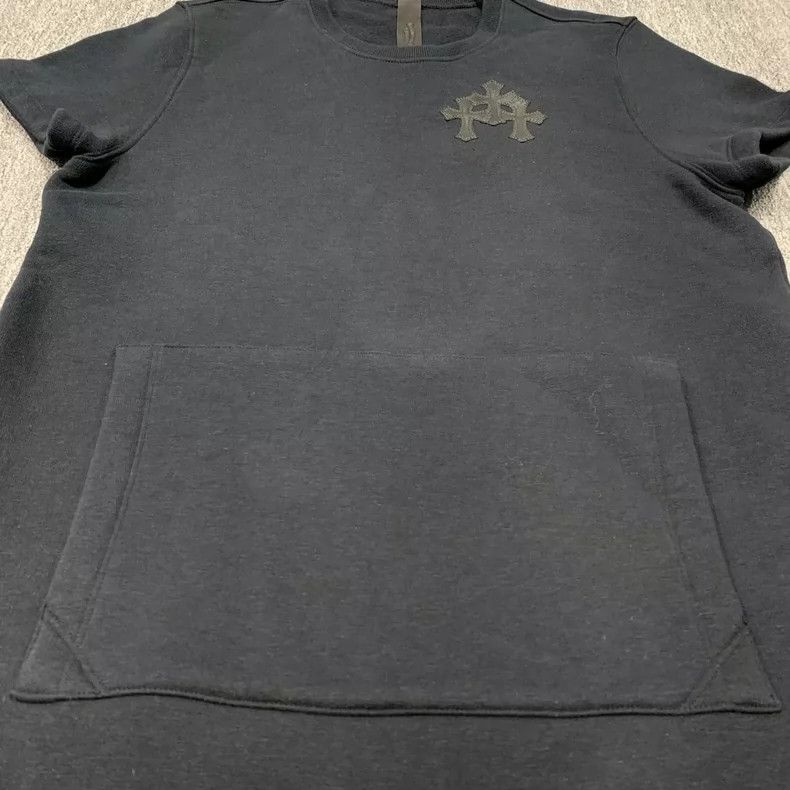 Chrome Hearts Chrome Hearts Black Short Sleeve Hoodie-yf Size US L / EU 52-54 / 3 - 4 Thumbnail