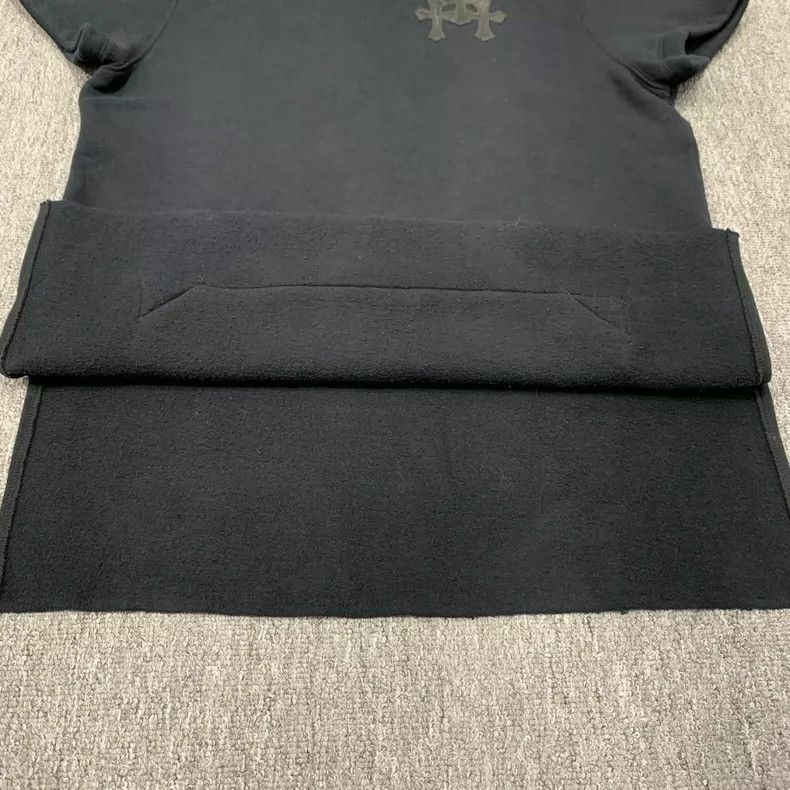 Chrome Hearts Chrome Hearts Black Short Sleeve Hoodie-yf Size US L / EU 52-54 / 3 - 5 Thumbnail