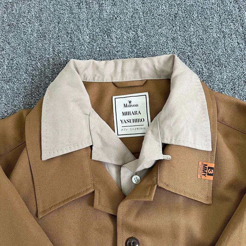 Maison MIHARA YASUHIRO Mihara Yasuhiro Two-Piece Layered Shirt Jacket-yf Size US M / EU 48-50 / 2 - 3 Thumbnail