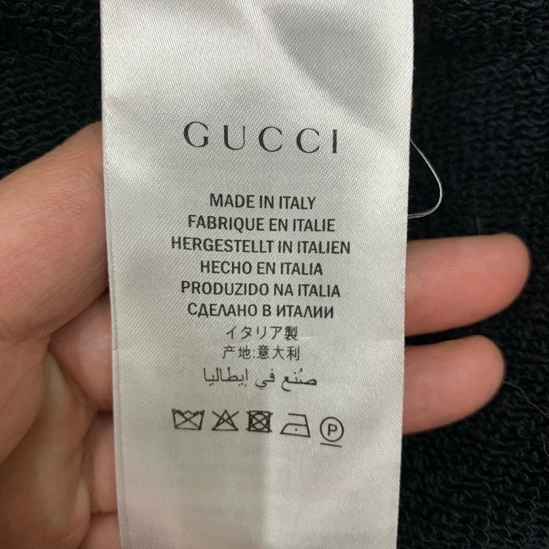 Gucci GUCCI Black Printed Long Sleeve Sweatshirt-yf Size US XL / EU 56 / 4 - 8 Thumbnail