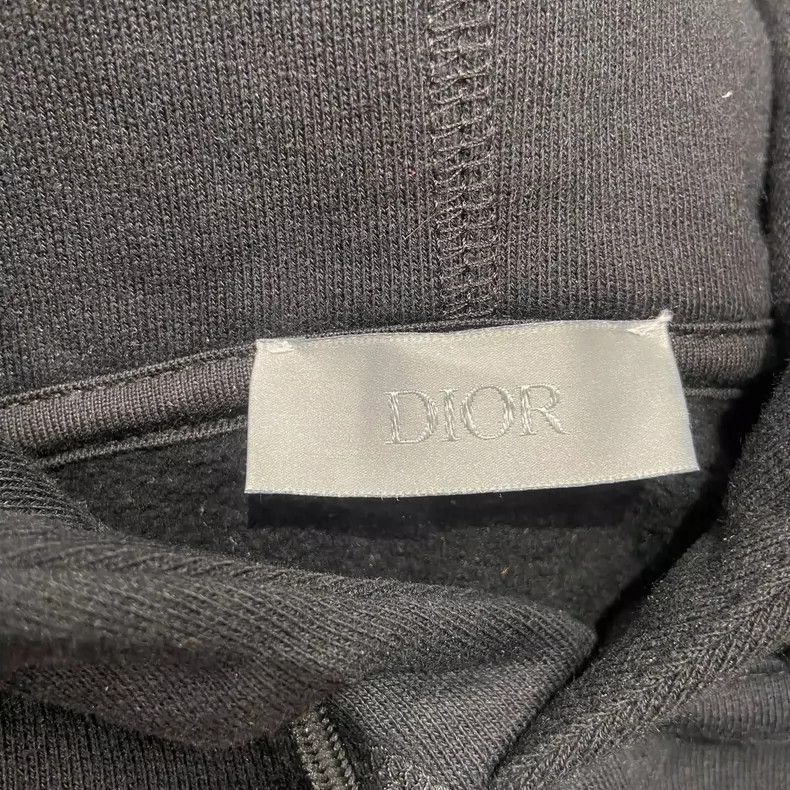 Dior Christian Dior Black Logo Hooded Sweatshirt-yf Size US S / EU 44-46 / 1 - 6 Thumbnail