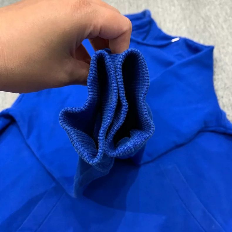 AMI Blue Zip-neck Sweatshirt Size M-yf Size US M / EU 48-50 / 2 - 6 Thumbnail