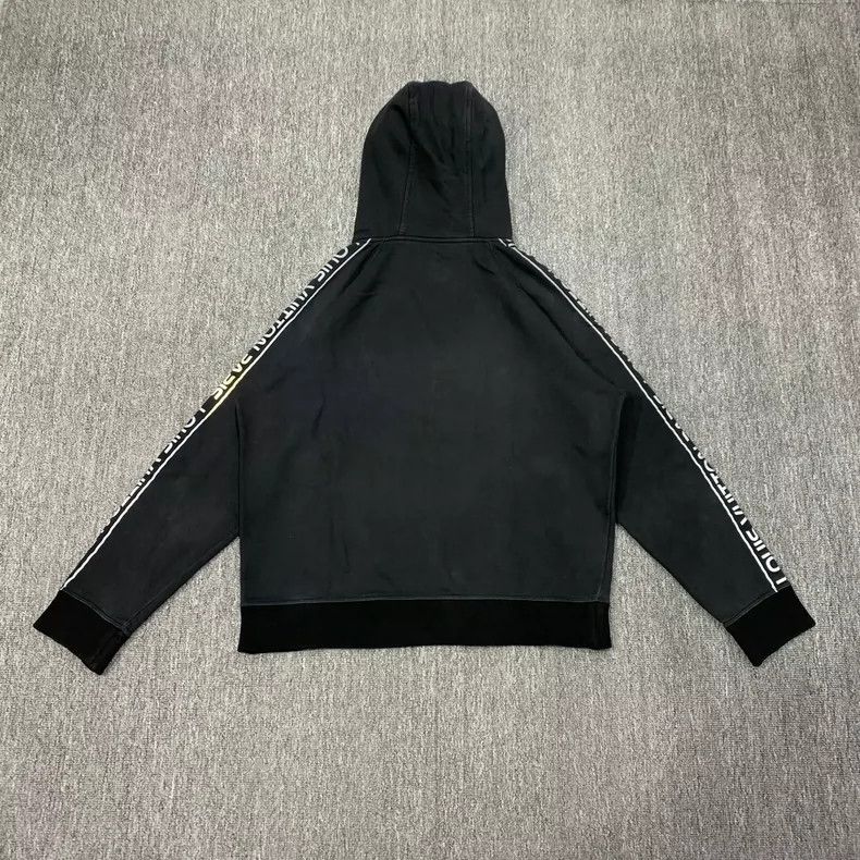 Louis Vuitton Black Logo Reflective Hoodie Sweatshirt-yf Size US M / EU 48-50 / 2 - 3 Thumbnail