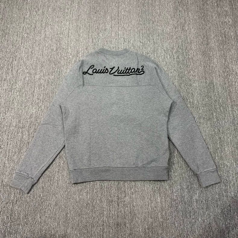 Louis Vuitton Louis Vuitton Heart Logo Gray Sweatshirt-yf Size US S / EU 44-46 / 1 - 2 Thumbnail