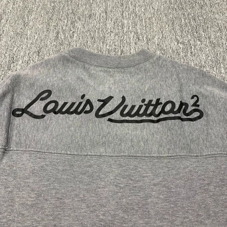 Louis Vuitton Louis Vuitton Heart Logo Gray Sweatshirt-yf Size US S / EU 44-46 / 1 - 8 Thumbnail