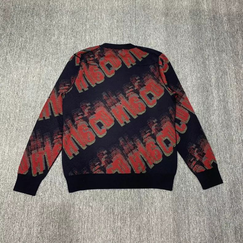 Dior Dior CD Letter Printed Knit Sweater-yf Size US L / EU 52-54 / 3 - 2 Thumbnail