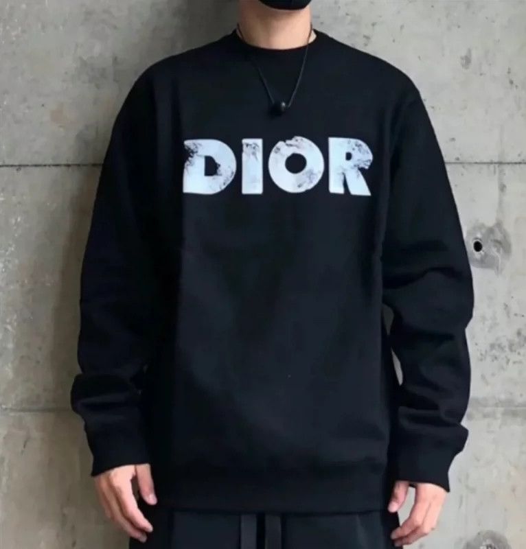 Dior Dior Black 3D Logo Print Long Sleeve Sweatshirt-yf Size US XS / EU 42 / 0 - 7 Thumbnail