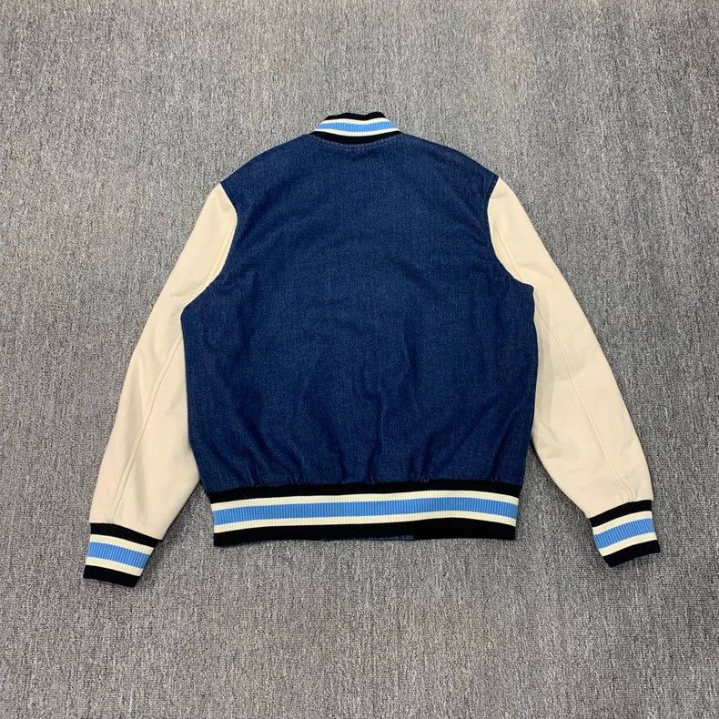 Gucci Gucci Blue Denim Cherry Logo Jacket-yf Size US M / EU 48-50 / 2 - 2 Thumbnail
