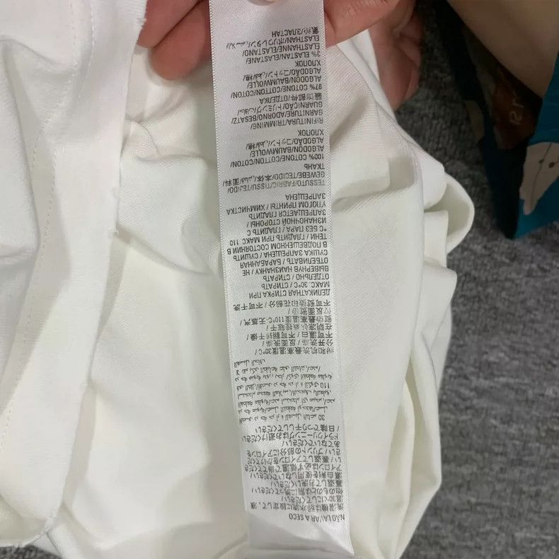 Balenciaga Balenciaga White Short Sleeve Logo T-Shirt-yf Size US XXS / EU 40 - 8 Thumbnail