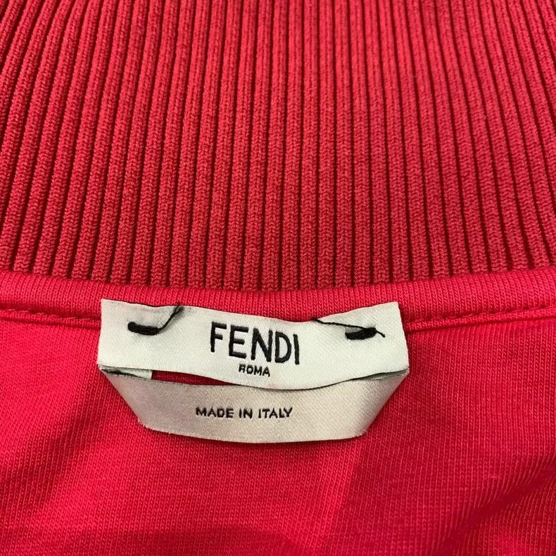 Fendi Fendi Red Logo Side Jacket Outerwear-yf Size US M / EU 48-50 / 2 - 7 Thumbnail