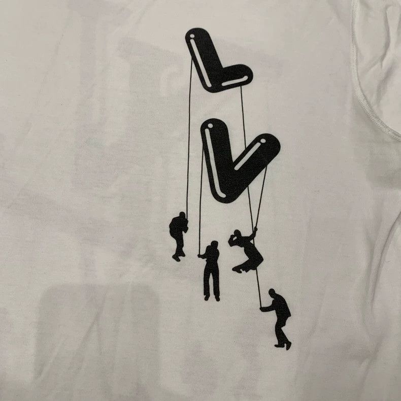Louis Vuitton LV White Short Sleeve T-Shirt Size M-yf Size US M / EU 48-50 / 2 - 3 Thumbnail