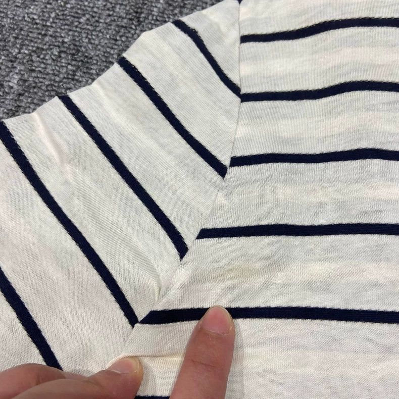 Louis Vuitton Black and White Striped Short Sleeve Shirt-yf Size US L / EU 52-54 / 3 - 4 Thumbnail