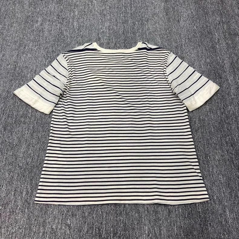 Louis Vuitton Black and White Striped Short Sleeve Shirt-yf Size US L / EU 52-54 / 3 - 2 Thumbnail