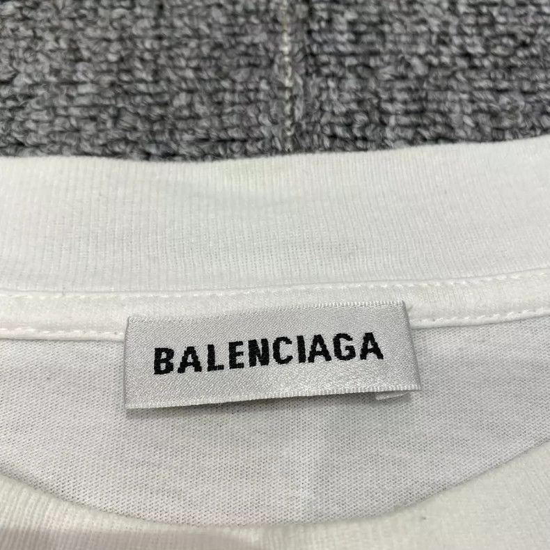 Balenciaga Balenciaga White Short Sleeve World Food Programme Shirt-yf Size US XS / EU 42 / 0 - 8 Thumbnail