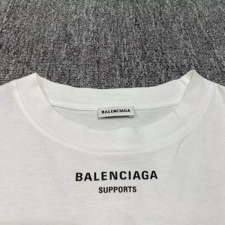 Balenciaga Balenciaga White Short Sleeve World Food Programme Shirt-yf Size US XS / EU 42 / 0 - 3 Thumbnail