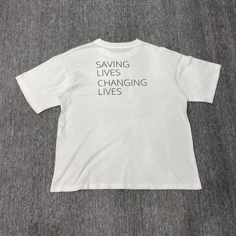 Balenciaga Balenciaga White Short Sleeve World Food Programme Shirt-yf Size US XS / EU 42 / 0 - 2 Thumbnail