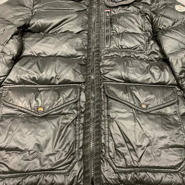 Moncler Moncler Black Down Jacket with Hood-yf Size US L / EU 52-54 / 3 - 4 Thumbnail