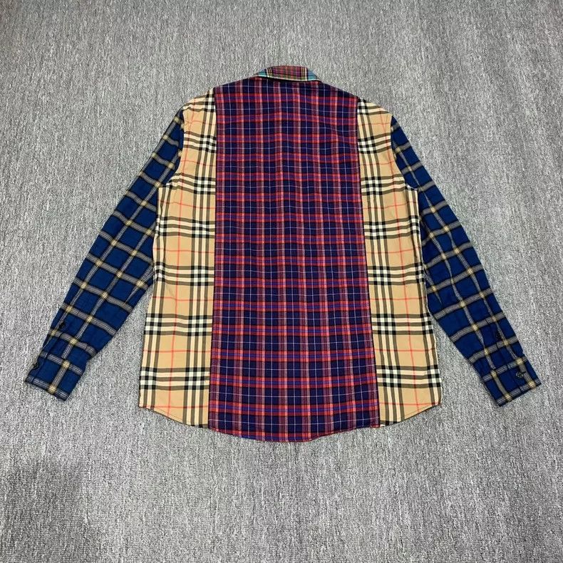 Burberry Burberry Color Block Plaid Shirt Jacket-yf Size US XS / EU 42 / 0 - 2 Thumbnail