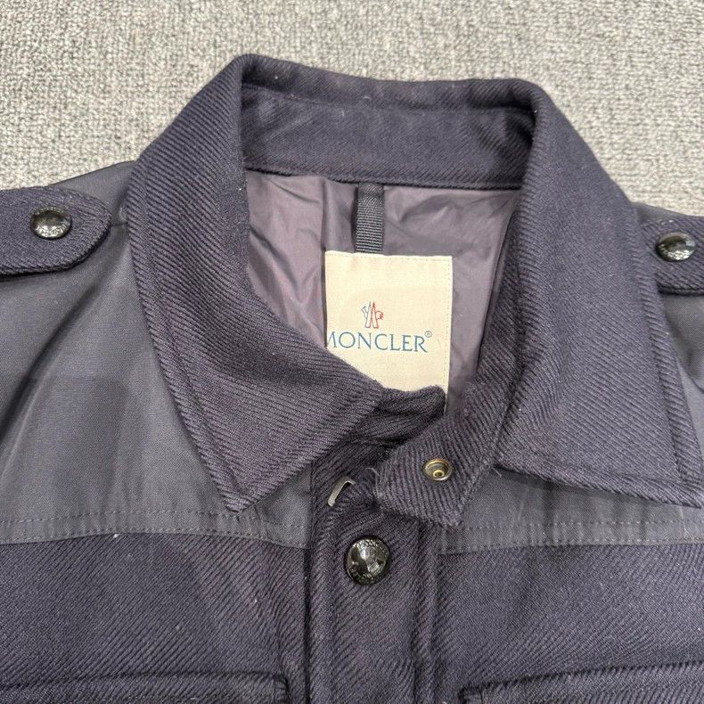 Moncler Moncler Wool Blend Down Jacket Size 5-yf Size US M / EU 48-50 / 2 - 3 Thumbnail