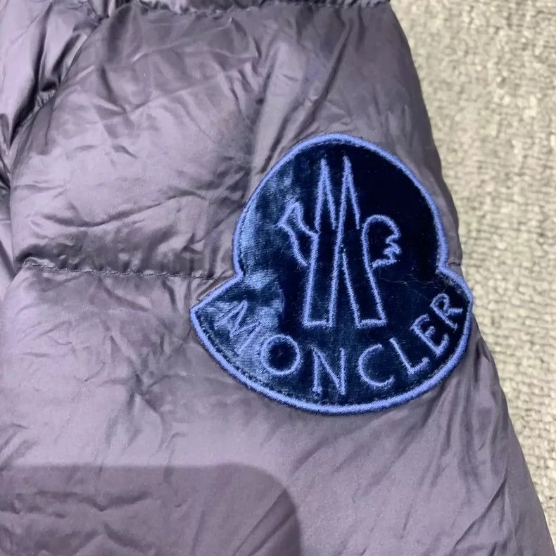 Moncler Moncler Deep Blue Velvet Collar Down Jacket-yf Size US M / EU 48-50 / 2 - 6 Thumbnail