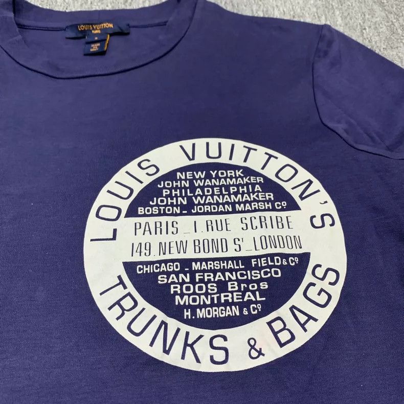 Louis Vuitton Louis Vuitton Logo Short Sleeve T-Shirt-yf Size US S / EU 44-46 / 1 - 6 Thumbnail