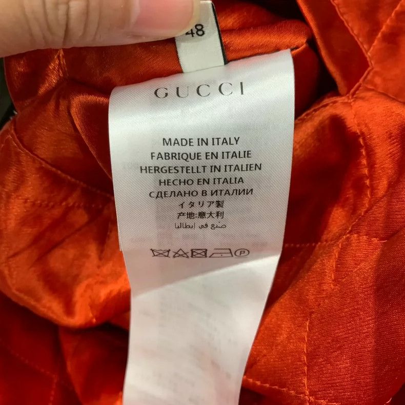 Gucci Gucci Reversible Bomber Jacket with Logo-yf Size US M / EU 48-50 / 2 - 6 Thumbnail