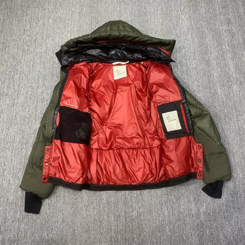 Moncler Moncler Olive Green Ski Down Jacket-yf Size US S / EU 44-46 / 1 - 6 Thumbnail