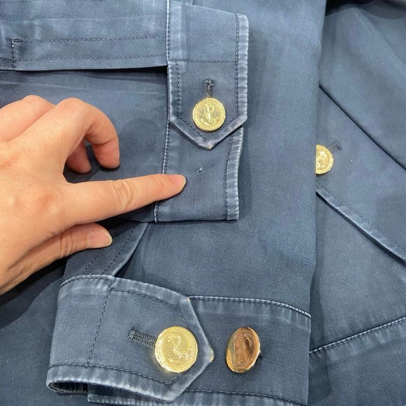 Thom Browne Anchor Jacket with Minor Wear-yf