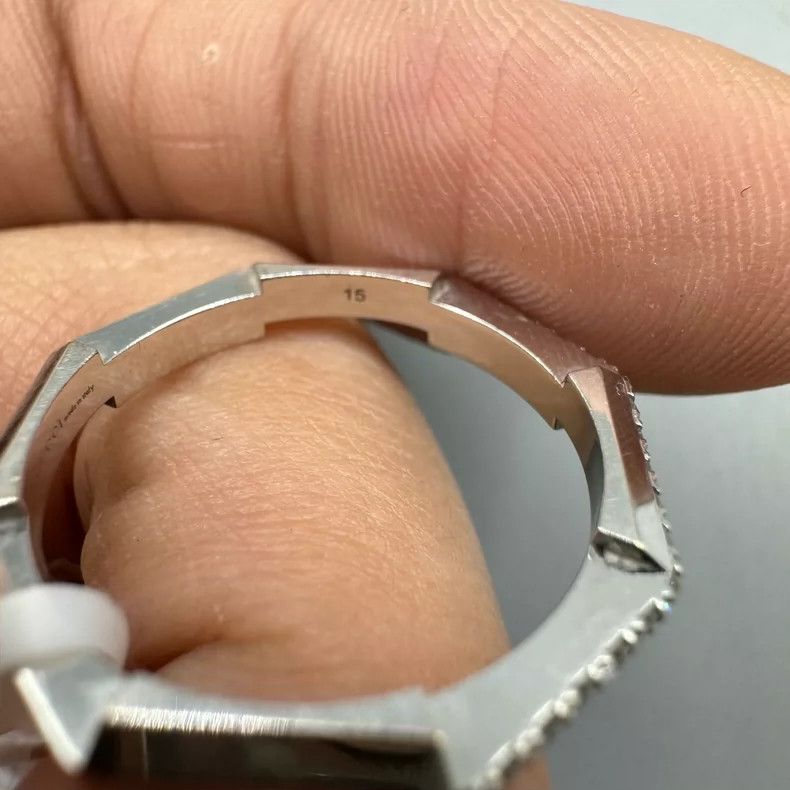 Gucci Gucci Link to Love Diamond Ring-yf Size ONE SIZE - 5 Thumbnail