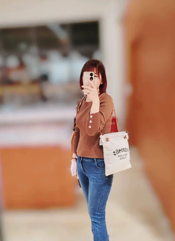 Hermes Hermes Aline Canvas Bag 95% New-yf Size ONE SIZE - 9 Thumbnail