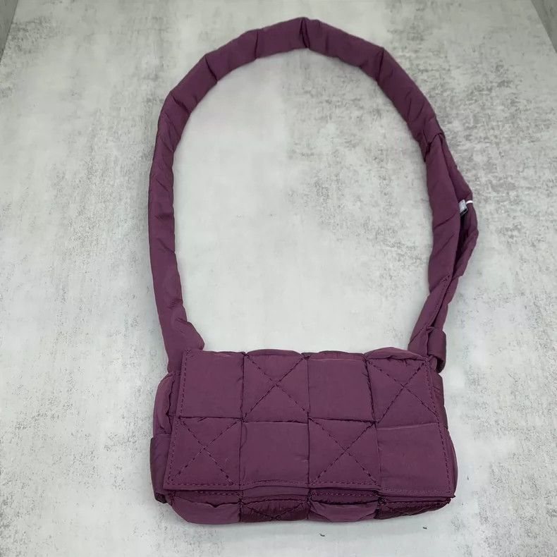 Bottega Veneta Bottega Veneta Purple Nylon Pillow Bag-yf Size ONE SIZE - 4 Thumbnail