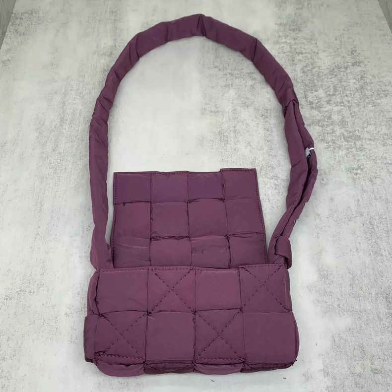 Bottega Veneta Bottega Veneta Purple Nylon Pillow Bag-yf Size ONE SIZE - 2 Thumbnail