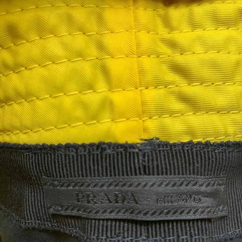Prada Prada Yellow Fisherman Hat L Size-yf Size ONE SIZE - 7 Thumbnail