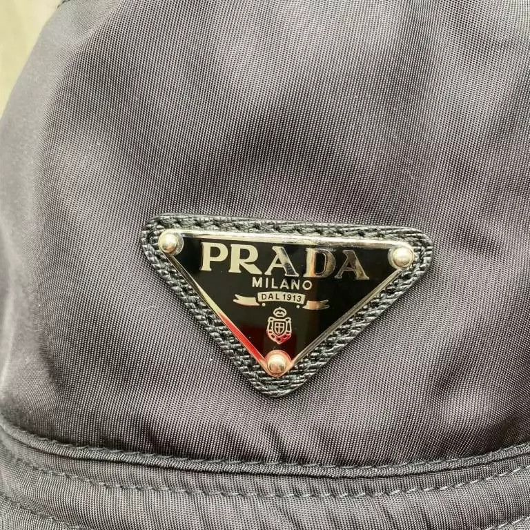 Prada PRADA Black Fisherman Hat Size S-yf Size ONE SIZE - 7 Thumbnail