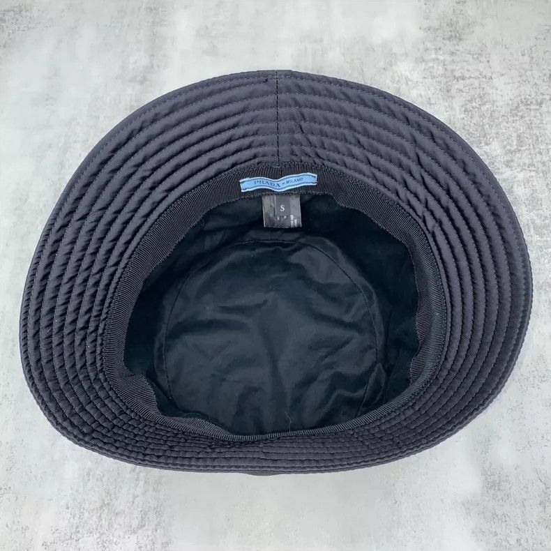Prada PRADA Black Fisherman Hat Size S-yf Size ONE SIZE - 6 Thumbnail