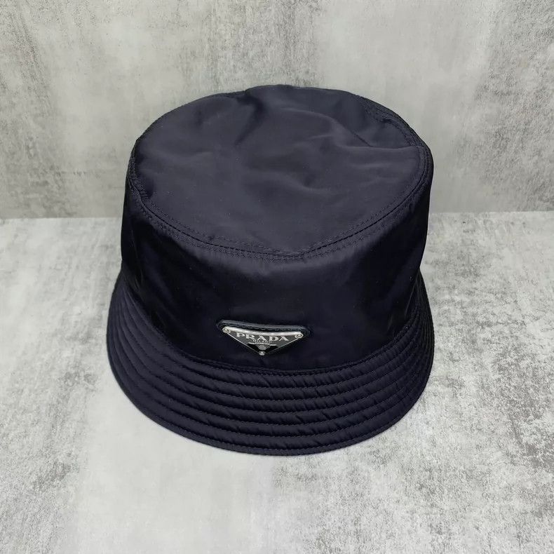 Prada PRADA Black Fisherman Hat Size S-yf Size ONE SIZE - 2 Thumbnail