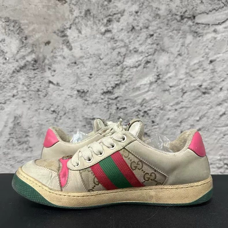 Gucci Gucci Pink Dirty Sneakers-yf Size US 7.5 / EU 40-41 - 5 Thumbnail