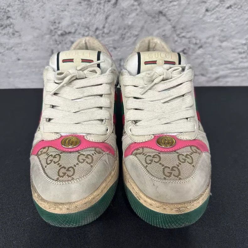 Gucci Gucci Pink Dirty Sneakers-yf Size US 7.5 / EU 40-41 - 6 Thumbnail