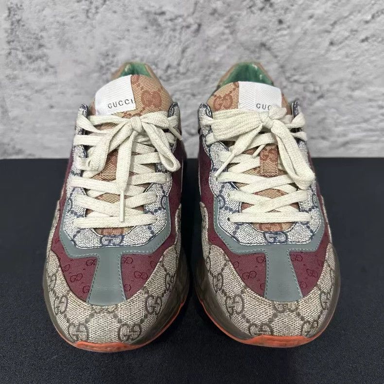 Gucci Gucci Dad Shoes with Unique Color Design-yf Size US 5 / EU 37 - 6 Thumbnail