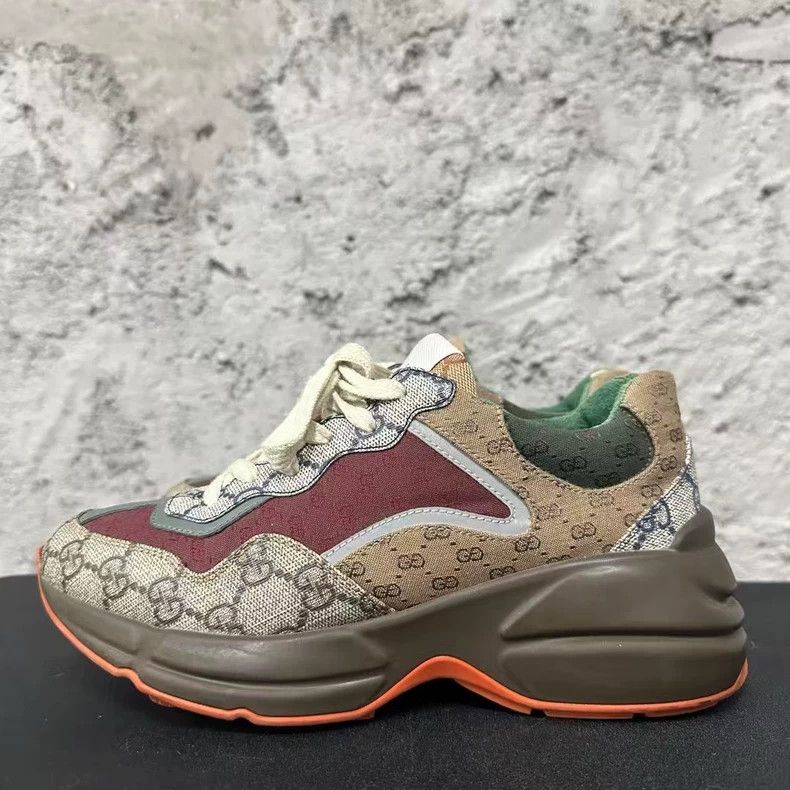 Gucci Gucci Dad Shoes with Unique Color Design-yf Size US 5 / EU 37 - 2 Thumbnail