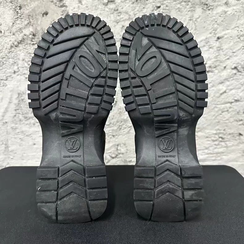 Louis Vuitton Louis Vuitton Black Ankle Boots-yf Size US 7.5 / EU 40-41 - 7 Thumbnail