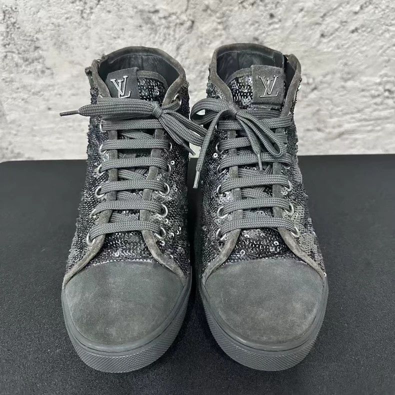 Louis Vuitton Louis Vuitton High-Top Shoes 37.5-yf Size US 6.5 / EU 39-40 - 6 Thumbnail