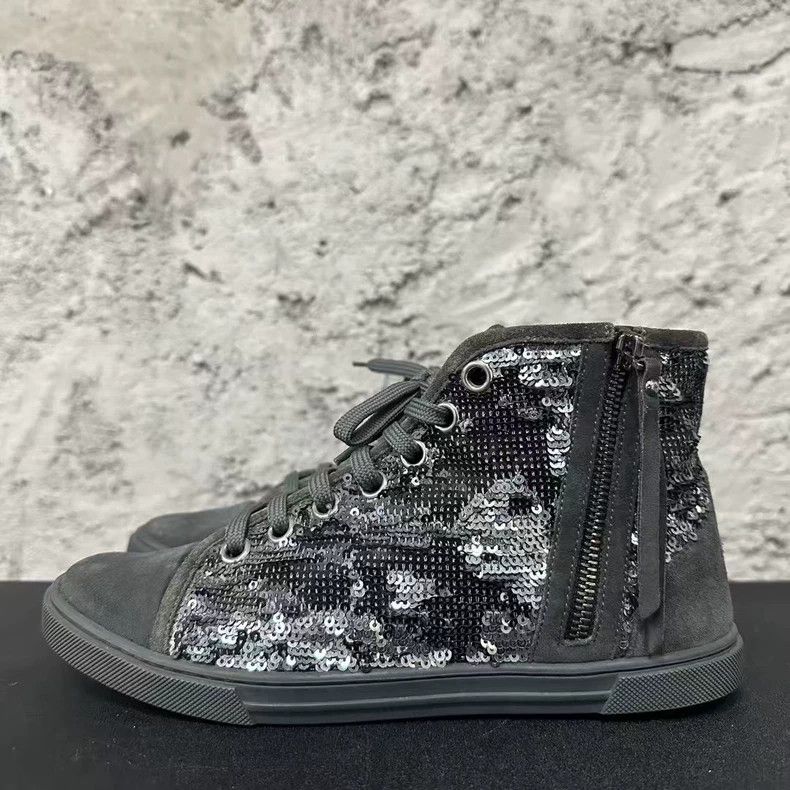 Louis Vuitton Louis Vuitton High-Top Shoes 37.5-yf Size US 6.5 / EU 39-40 - 2 Thumbnail