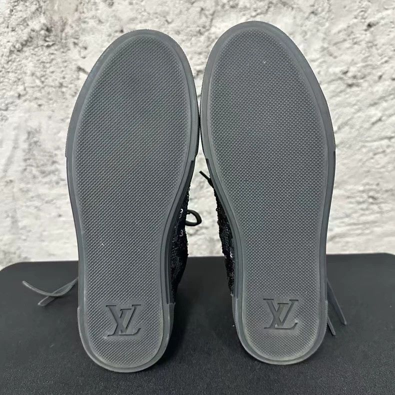 Louis Vuitton Louis Vuitton High-Top Shoes 37.5-yf Size US 6.5 / EU 39-40 - 7 Thumbnail