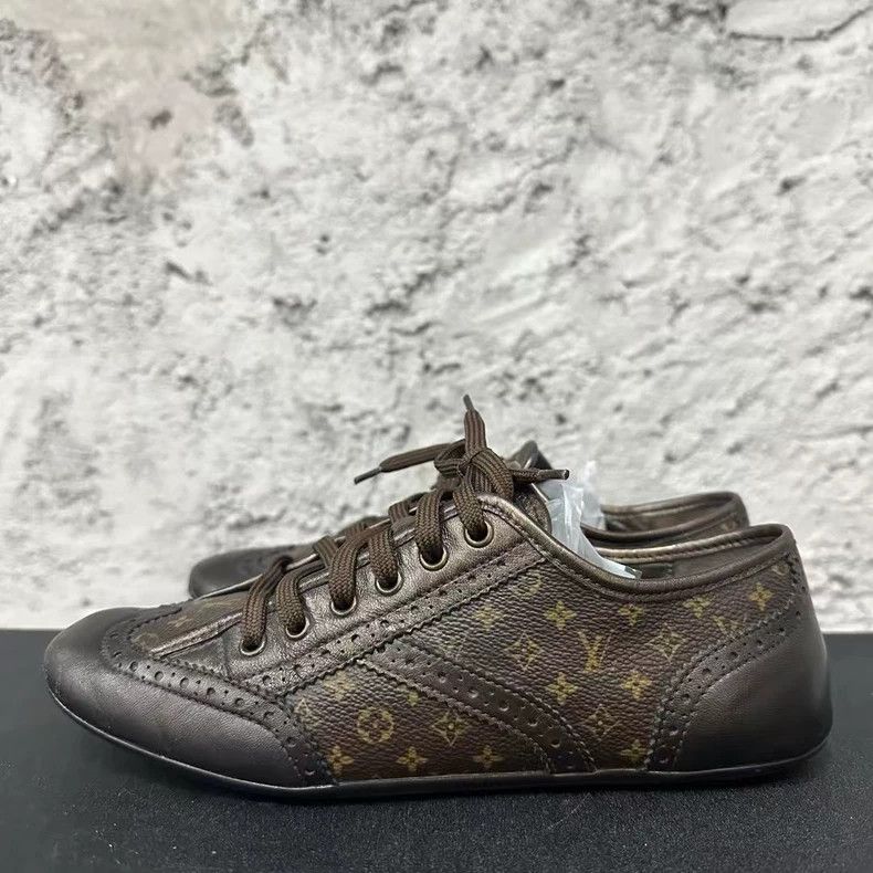Louis Vuitton Louis Vuitton Brown Fashion Sneakers Size 37-yf Size US 6.5 / EU 39-40 - 2 Thumbnail
