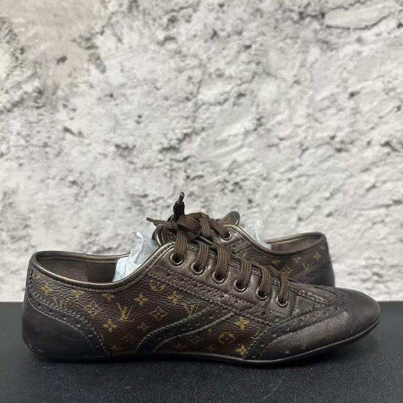Louis Vuitton Louis Vuitton Brown Fashion Sneakers Size 37-yf Size US 6.5 / EU 39-40 - 4 Thumbnail
