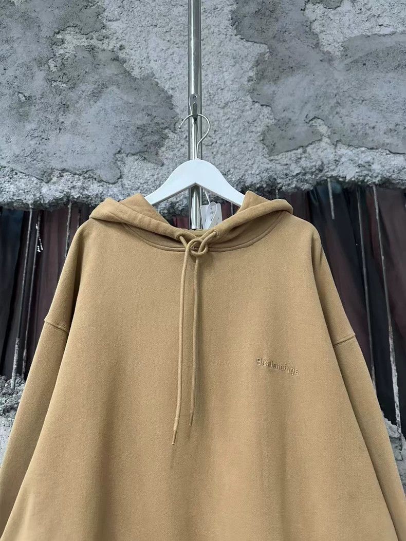 Balenciaga Balenciaga Embroidered Logo Hoodie Sweatshirt-yf Size US M / EU 48-50 / 2 - 3 Thumbnail