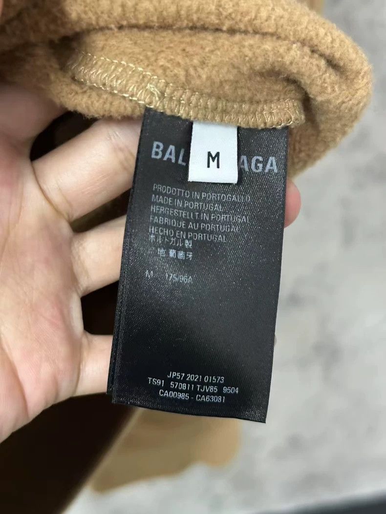 Balenciaga Balenciaga Embroidered Logo Hoodie Sweatshirt-yf Size US M / EU 48-50 / 2 - 8 Thumbnail