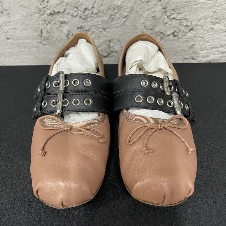 Miu Miu Miumiu Ballet Shoes Size 38.5-yf Size US 8.5 / EU 41-42 - 6 Thumbnail